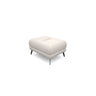 Pouf rectangulaire assorti