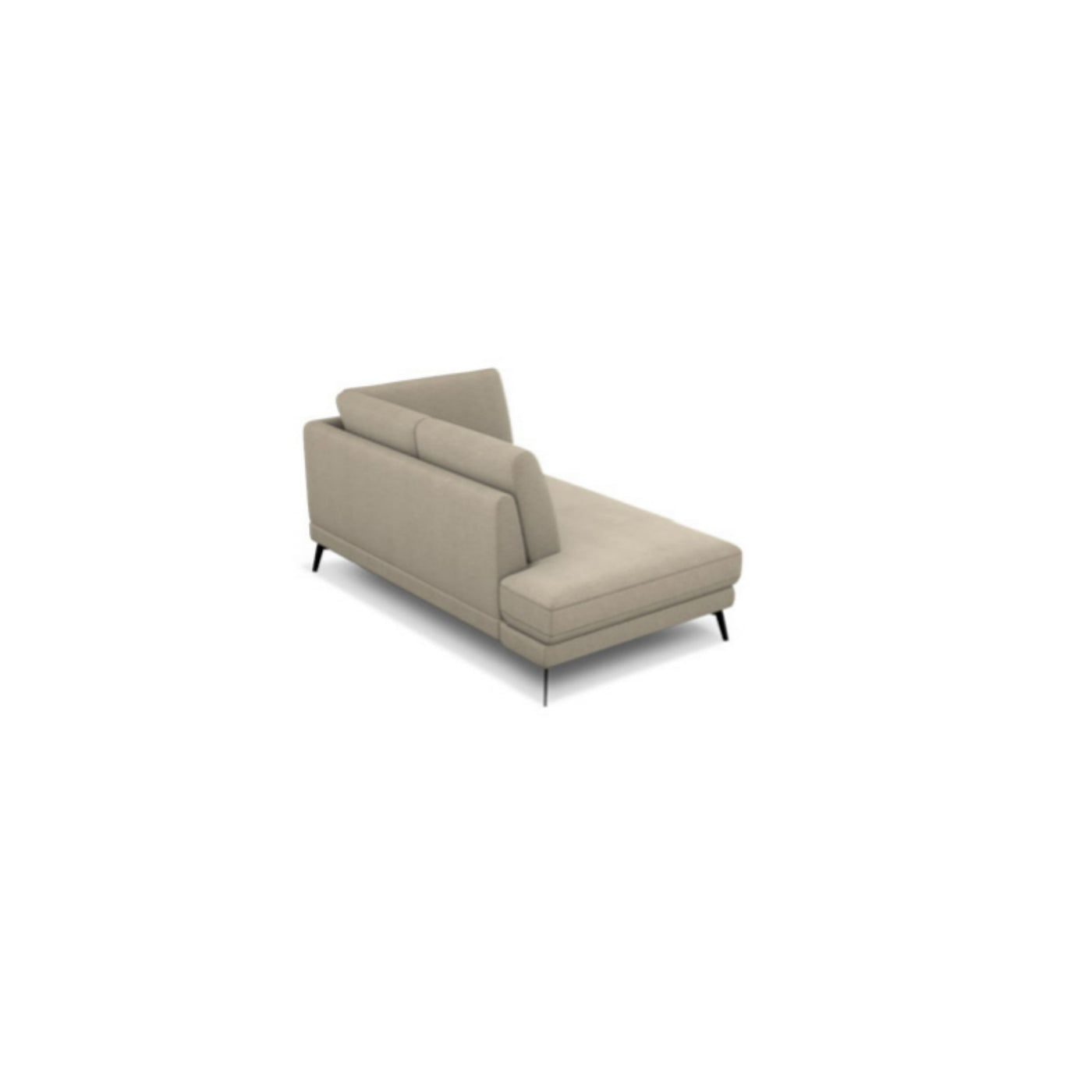 Salon d'angle modulaire Eston — Gris bleuté