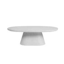 Table basse Tavira — Effet ciment écru
