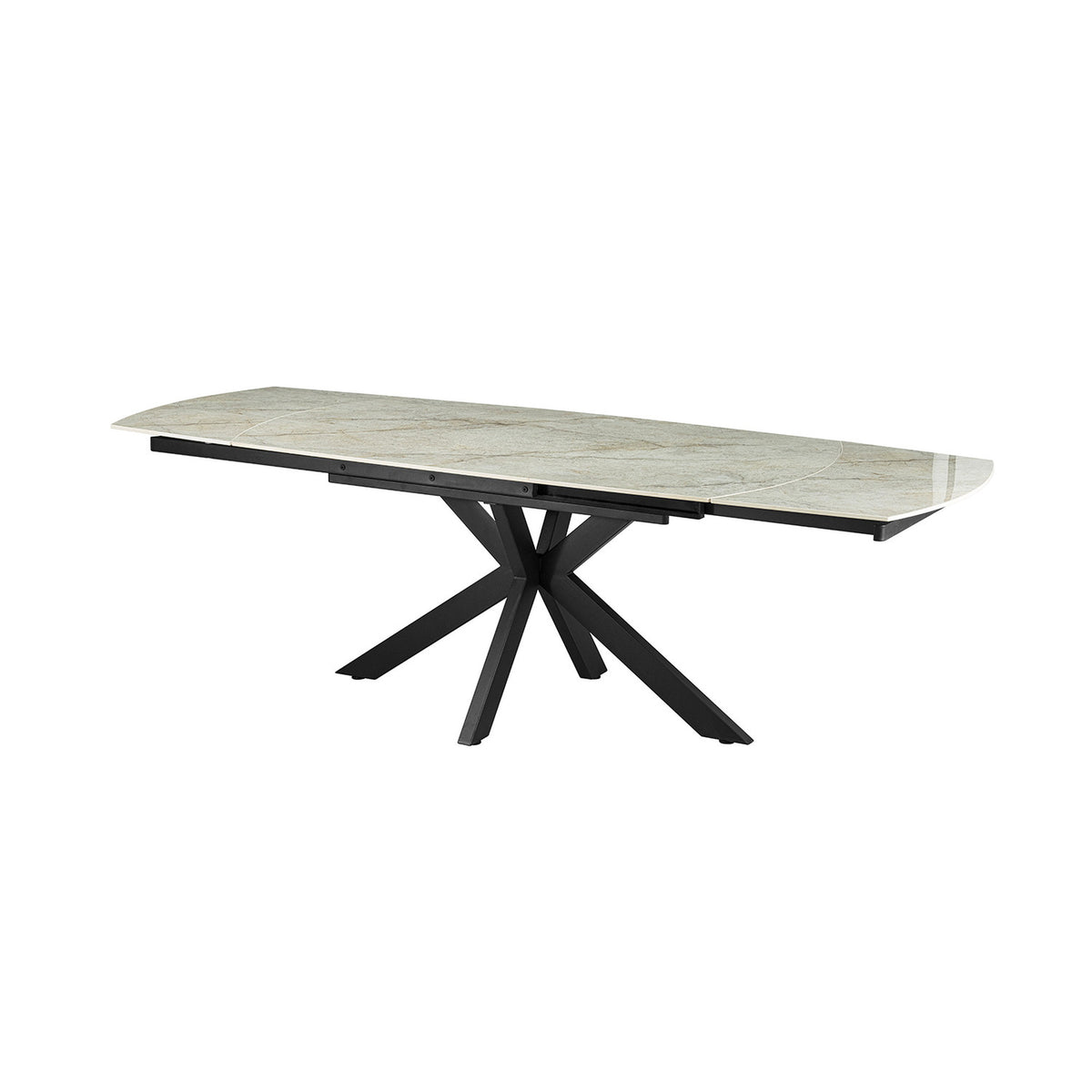 Table extensible Ares — 160-240 cm, ovale danoise