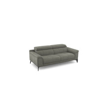 Salon d'angle modulaire Amira — Gris clair chiné