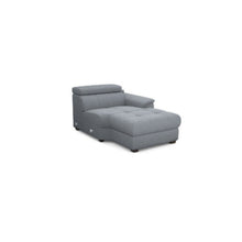 Salon d'angle modulaire Atlanta — Gris bleuté