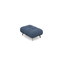 Salon d'angle modulaire Elmo — Bleu chiné