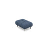 Pouf rectangulaire assorti