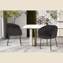 Chaise Sevilla — Tissu, bouclé ou corduroy