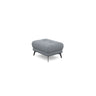 Pouf rectangulaire assorti