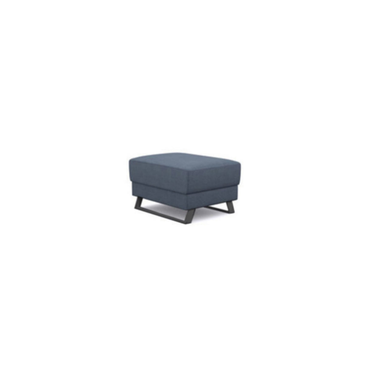 Pouf Milton — Gris clair chiné