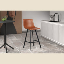 Chaise de comptoir Ozan — Simili cuir
