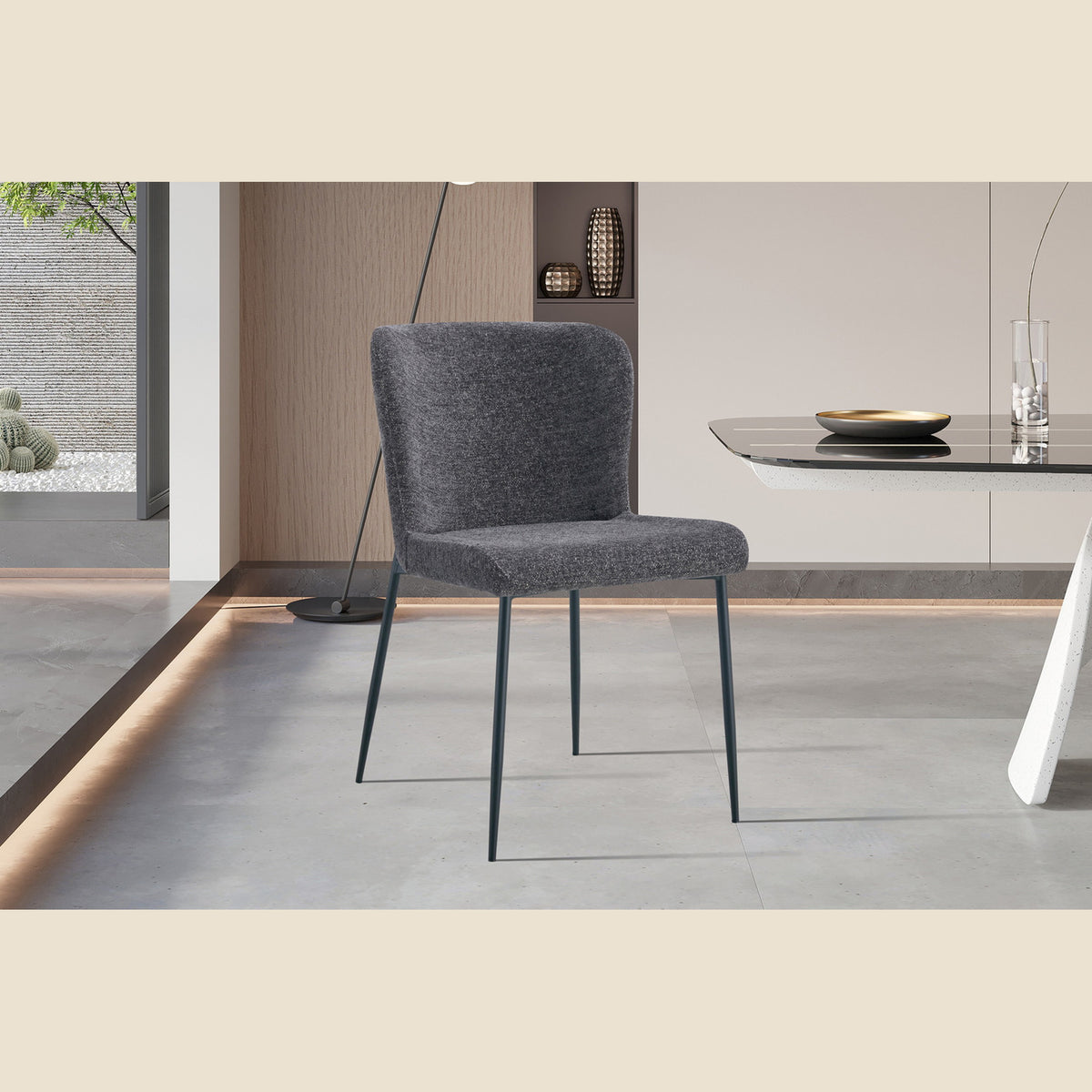 Chaise Lisa — Bouclé ou tissu
