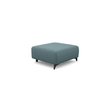 Pouf Challenger — Bleu gris chiné
