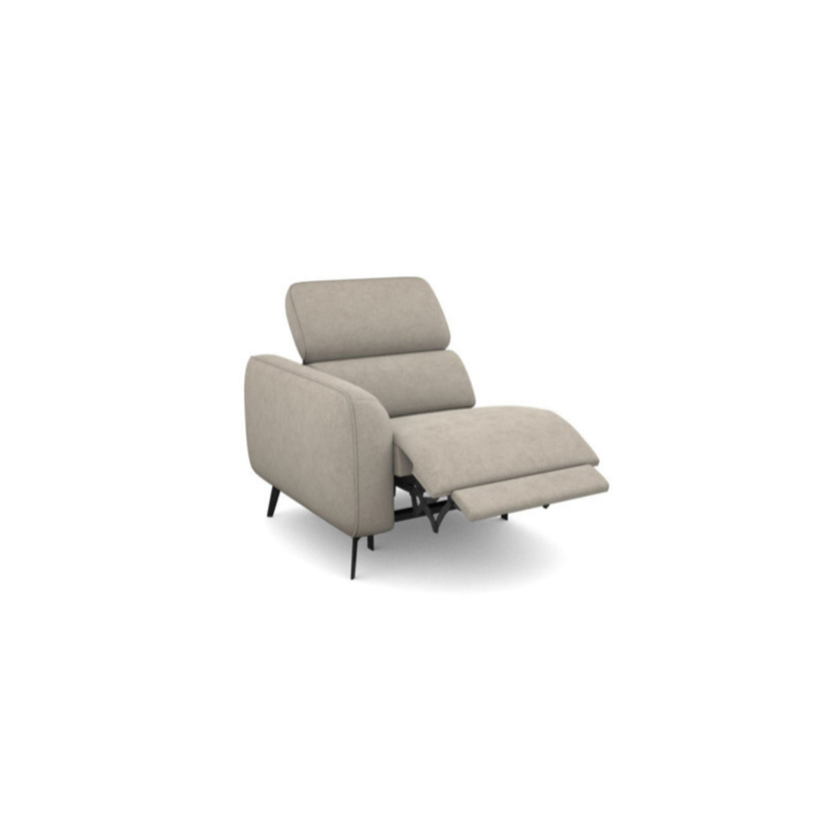 Salon d'angle modulaire Rimo — Beige chiné