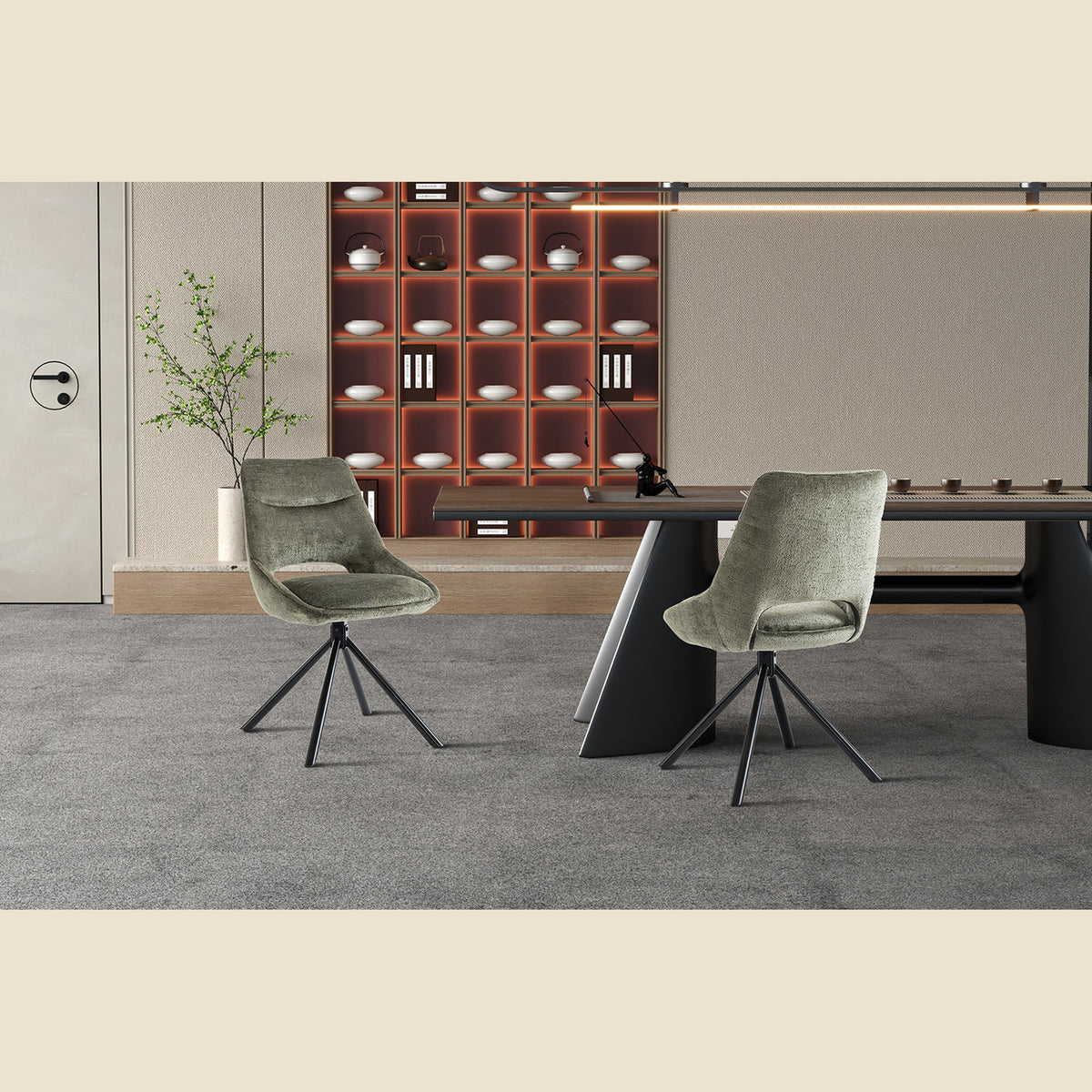 Chaise Dante — Tissu