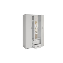 Armoire Marc — Portes battantes avec miroir