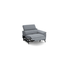 Salon d'angle modulaire Lenon — Gris clair chiné