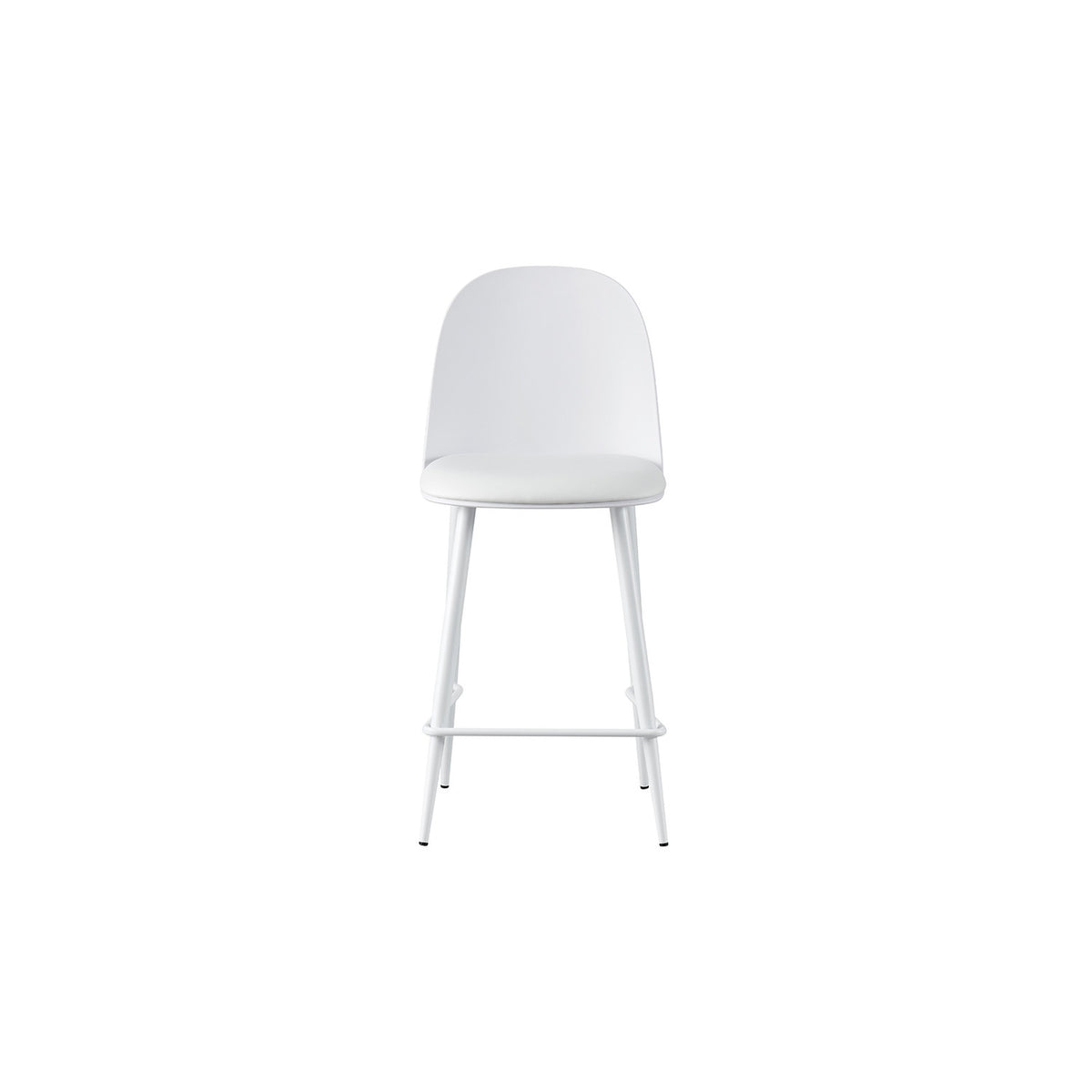 Chaise de comptoir Jasmin — Coque PP et coussin