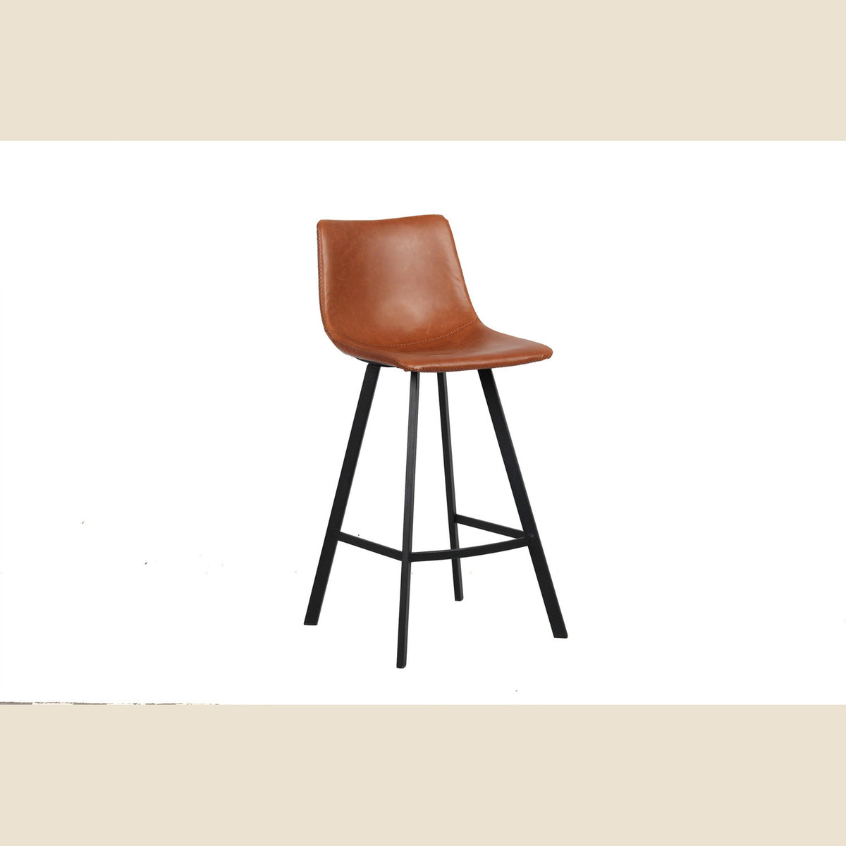 Chaise de comptoir Ozan — Simili cuir