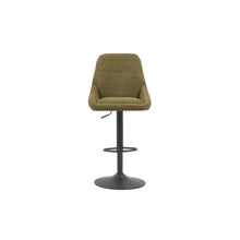 Chaise de bar Sabine — Tissu, pivotante