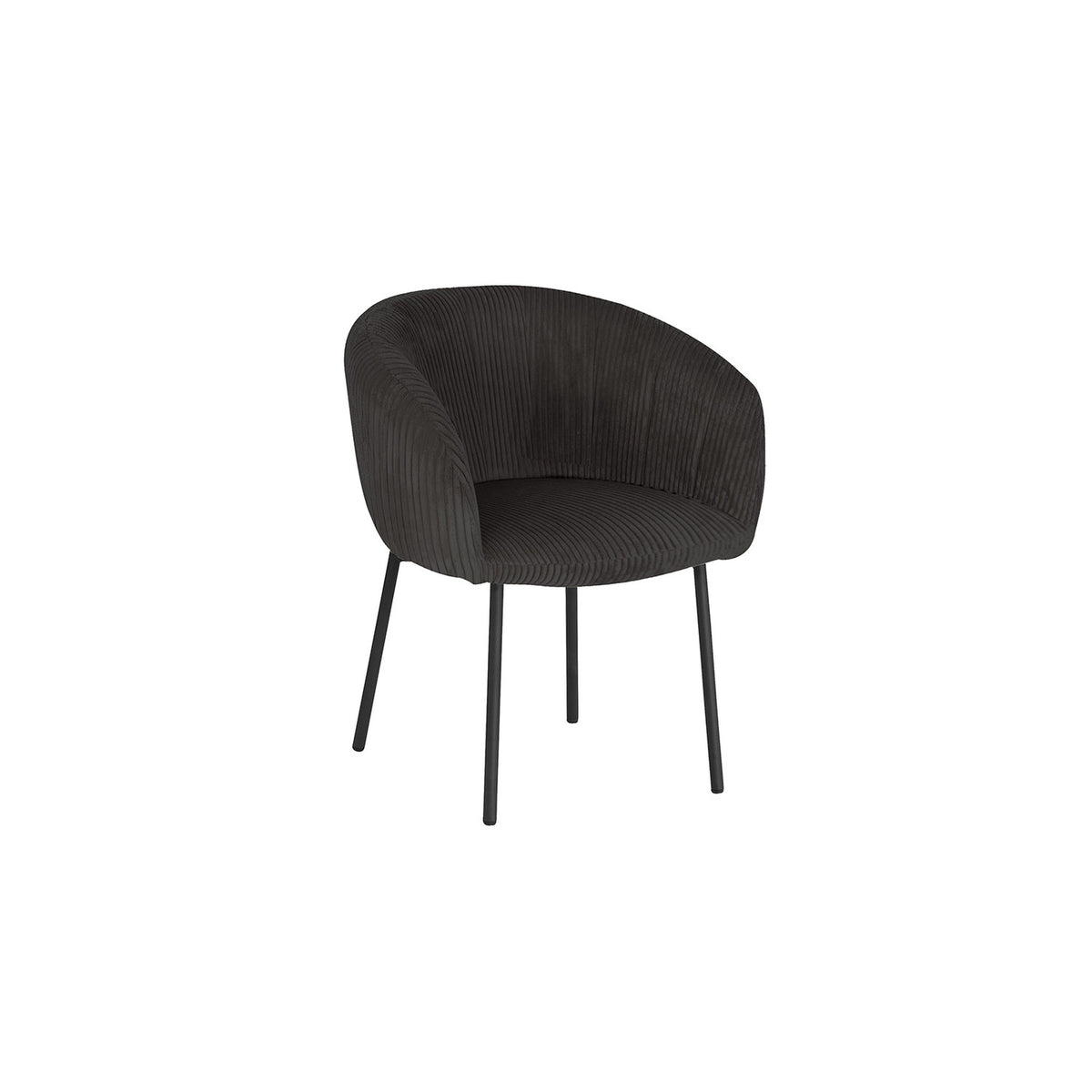 Chaise Sevilla — Tissu, bouclé ou corduroy