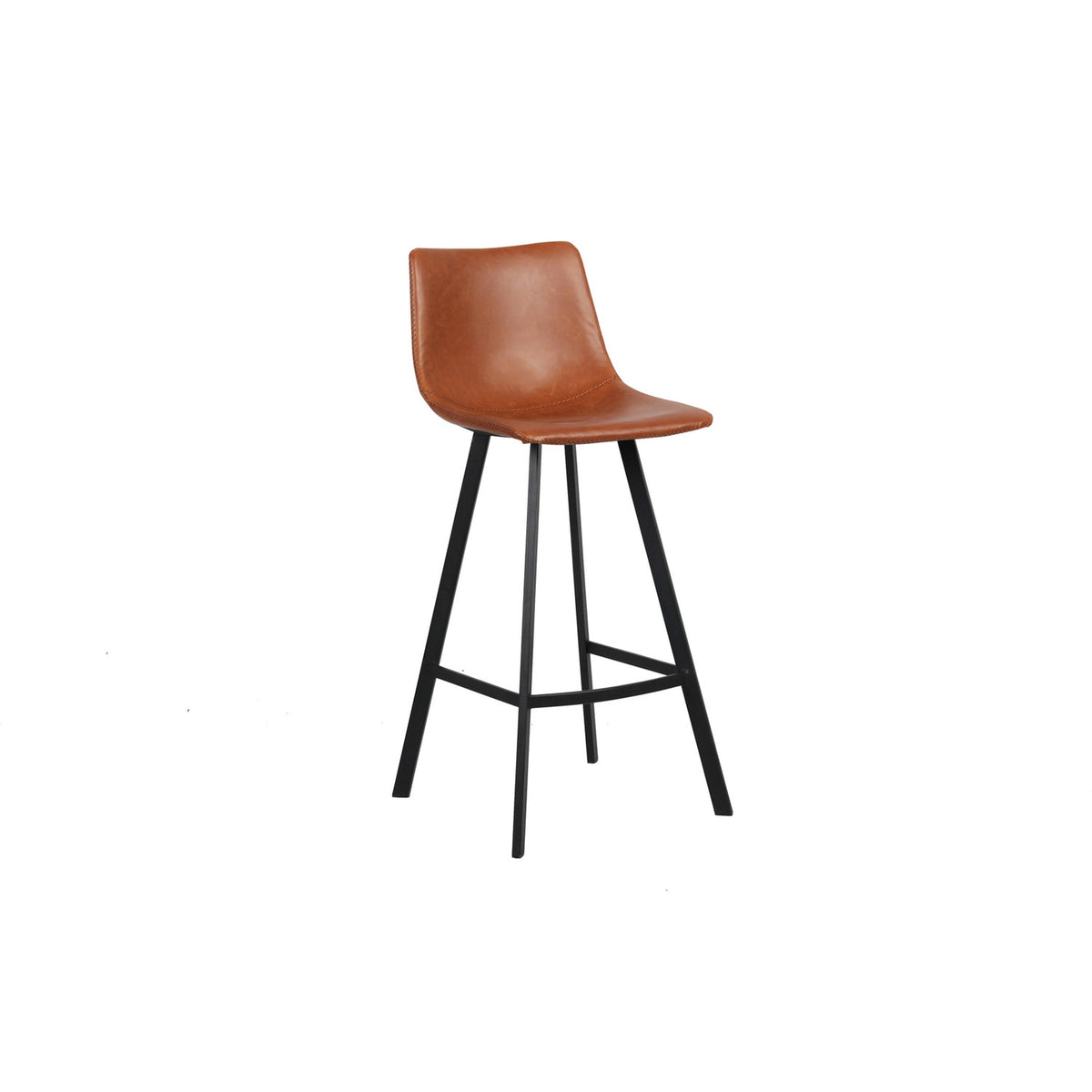Tabouret de bar Ozan — PU vintage