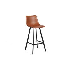 Tabouret de bar Ozan — PU vintage