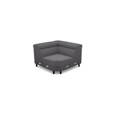 Salon d'angle modulaire Arkon — Gris chiné