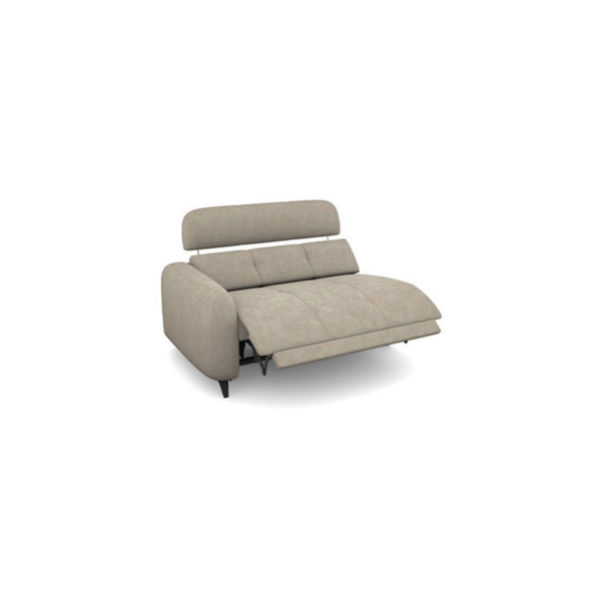 Salon d'angle modulaire Sora — Gris clair
