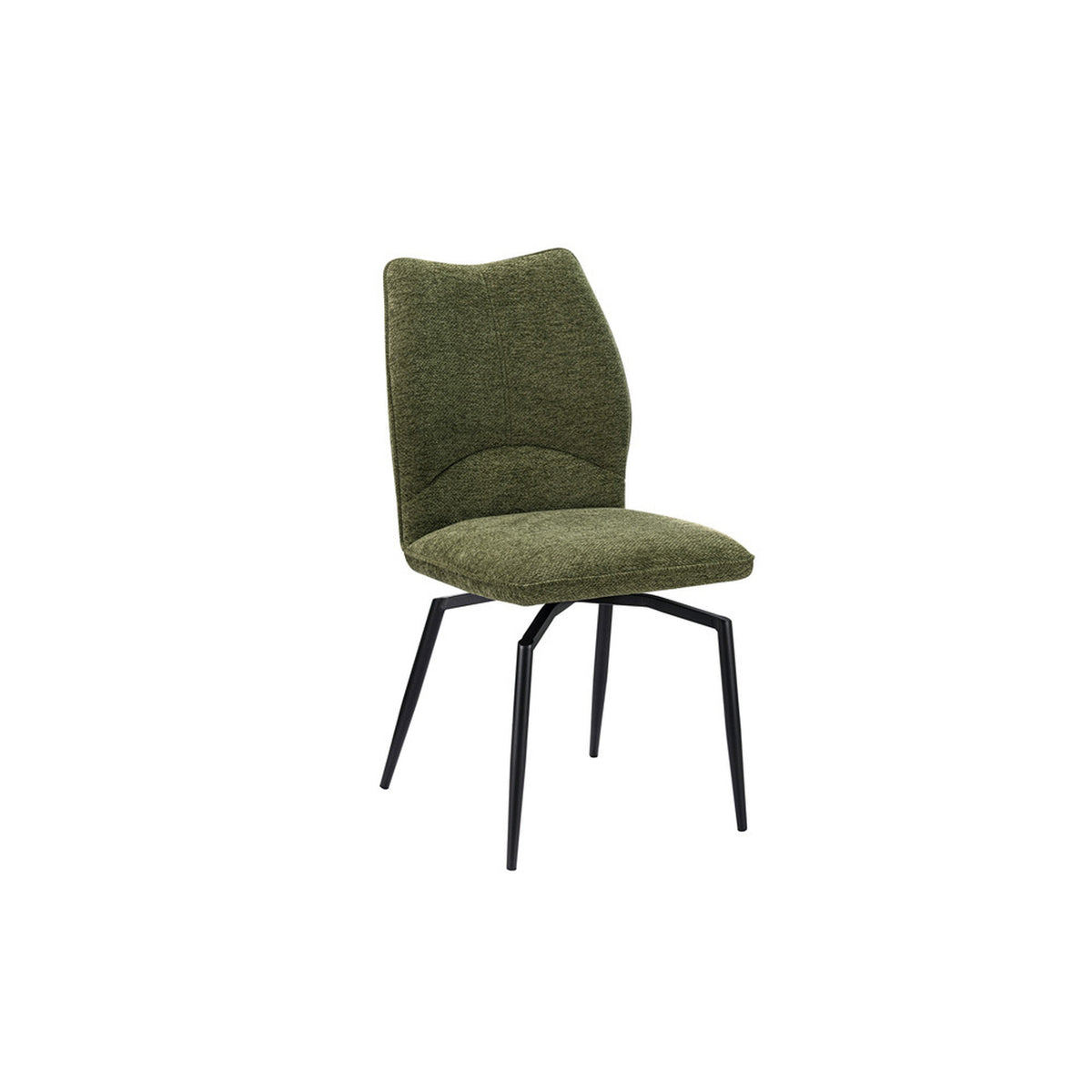 Chaise Lara — Tissu, pivotante