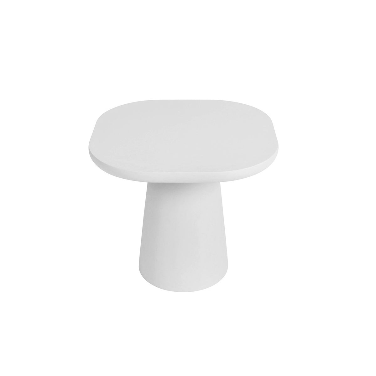 Table basse Tavira — Effet ciment écru