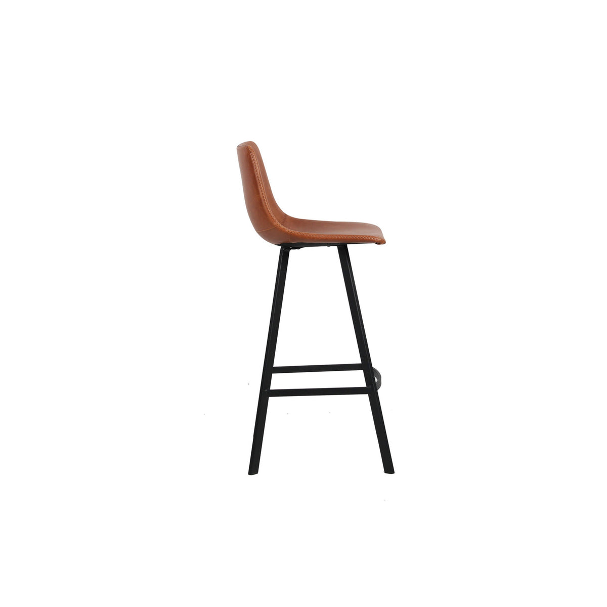 Tabouret de bar Ozan — PU vintage