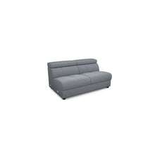 Salon d'angle modulaire Atlanta — Gris bleuté