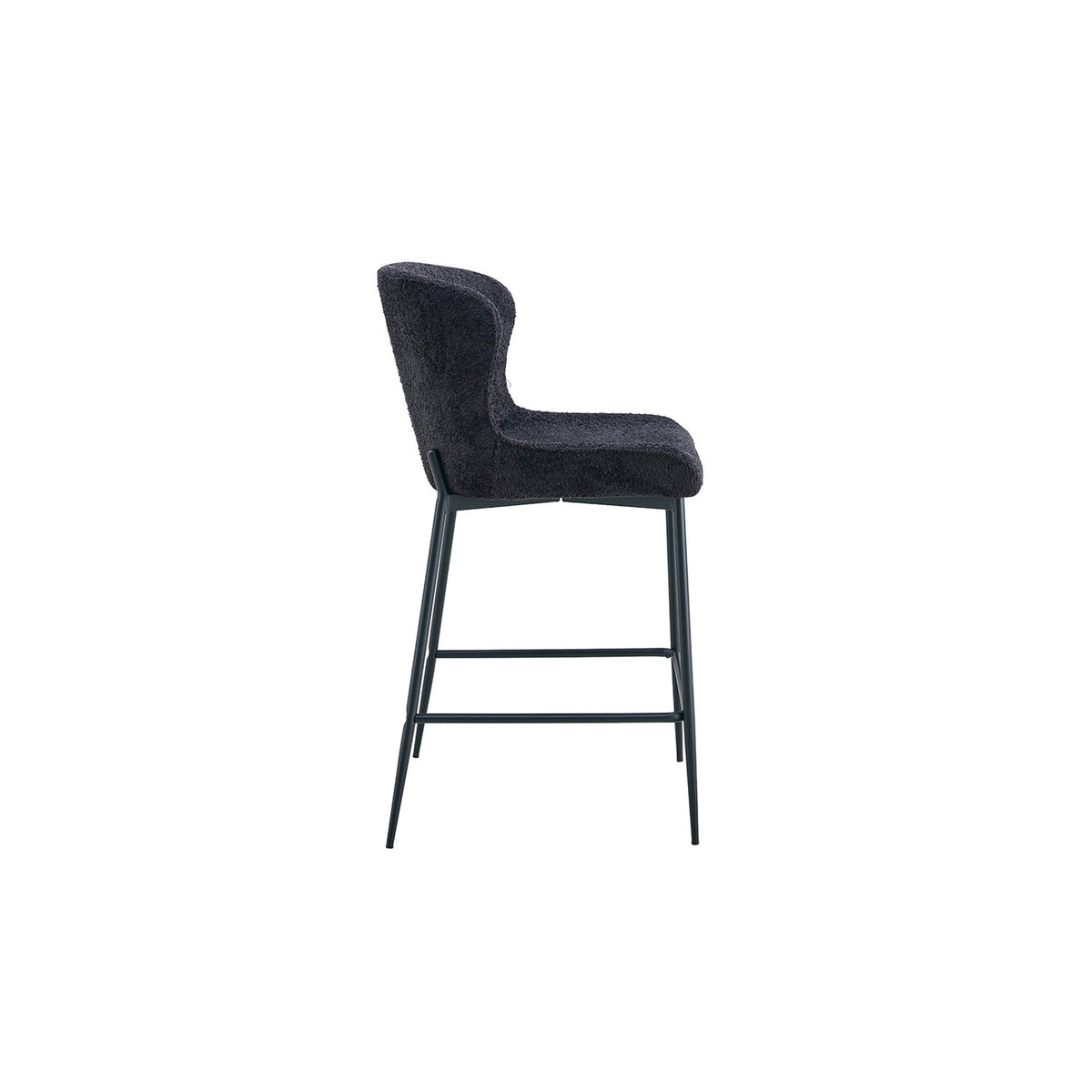 Chaise de comptoir Lisa — Bouclé
