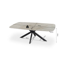 Table basse Apollo 130 cm — Ovale danoise