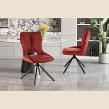 Chaise Mori — Tissu, pivotante
