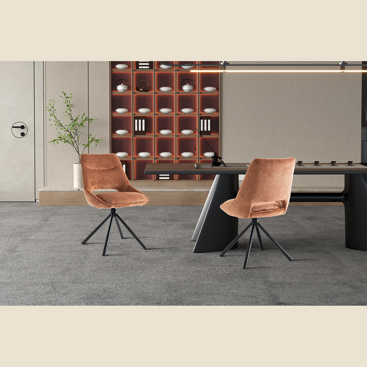 Chaise Dante — Tissu
