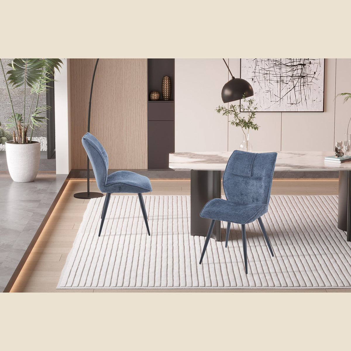 Chaise Faye — Tissu