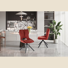 Chaise Mori — Tissu, pivotante