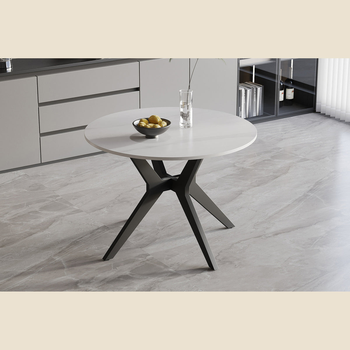 Table Apollo — Pierre, ovale ou ronde
