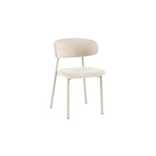 Chaise Coco — Tissu chiné, pied naturel, noyer ou gris