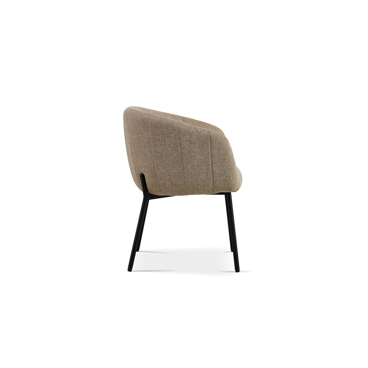 Chaise Sevilla — Tissu, bouclé ou corduroy