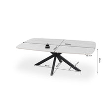 Table basse Apollo 130 cm — Ovale danoise