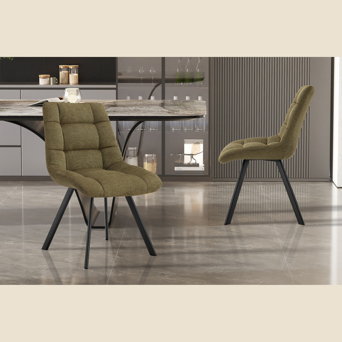 Chaise Lizzy — Tissu