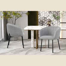 Chaise Sevilla — Tissu, bouclé ou corduroy