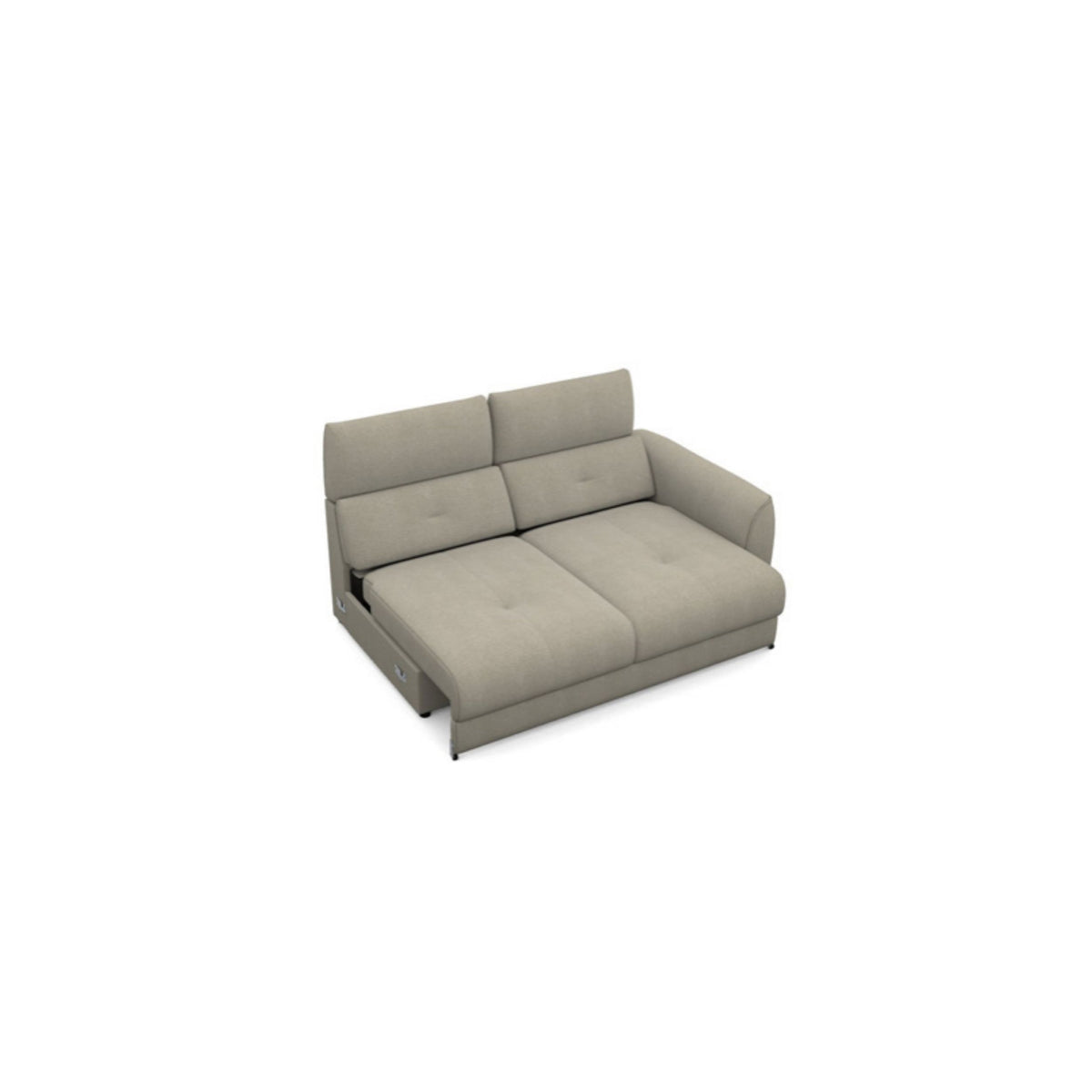 Salon d'angle modulaire Gordon — Beige taupe