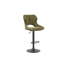 Chaise de bar Mori — Tissu, hauteur réglable