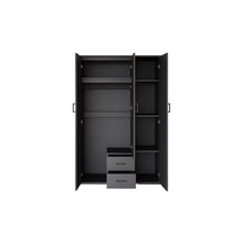 Armoire Marc — Portes battantes avec miroir