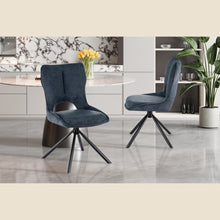 Chaise Mori — Tissu, pivotante