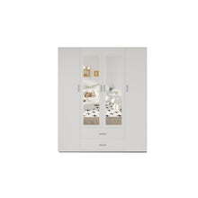 Armoire Marc — Portes battantes avec miroir
