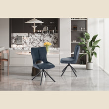 Chaise Mori — Tissu, pivotante