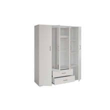 Armoire Marc — Portes battantes avec miroir