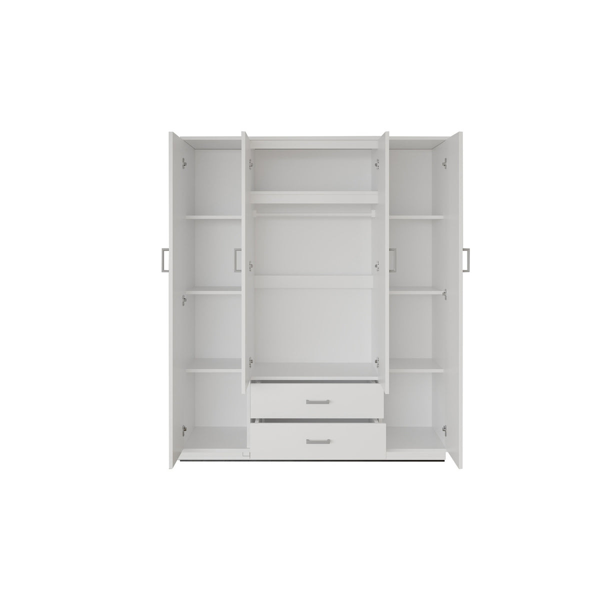 Armoire Marc — Portes battantes avec miroir